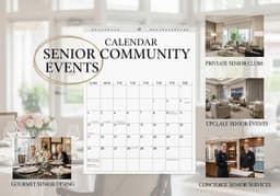 Senior Events Calendar