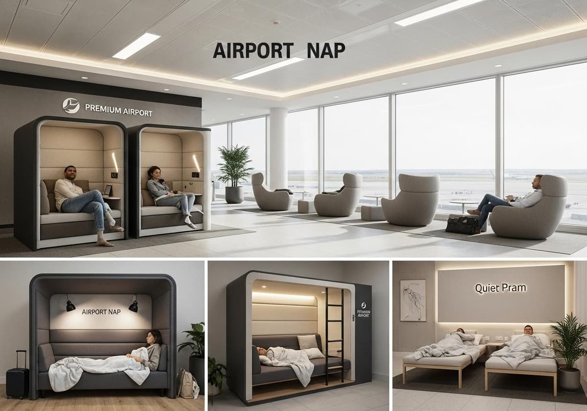 10 Best Places To Nap In Airports