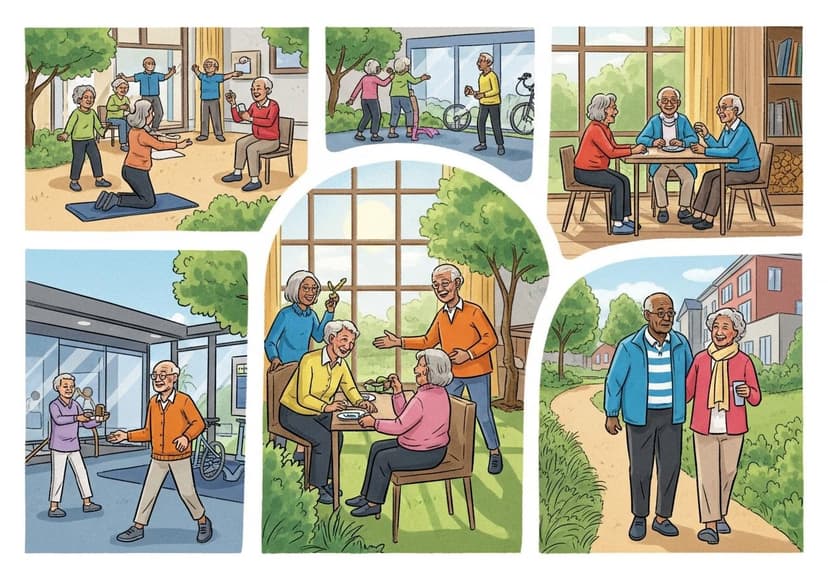Designing Wellness Communities For Active Aging
