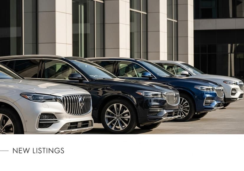 Luxury Suvs New Listing To Consider